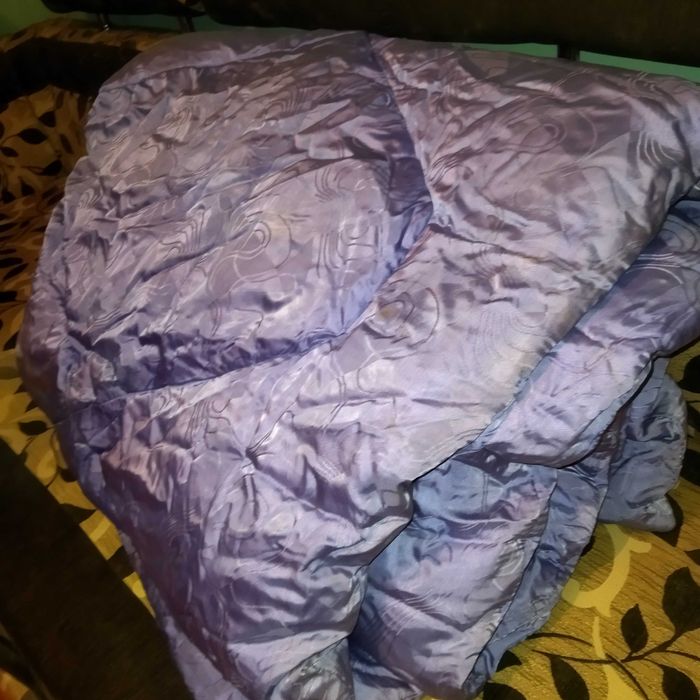 Ковдра пух-перо касетна полуторна 210х150см