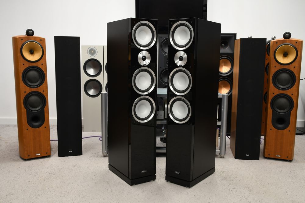 kolumny podłogowe stereo Magnat Quantum 757  Myślenice zamiana