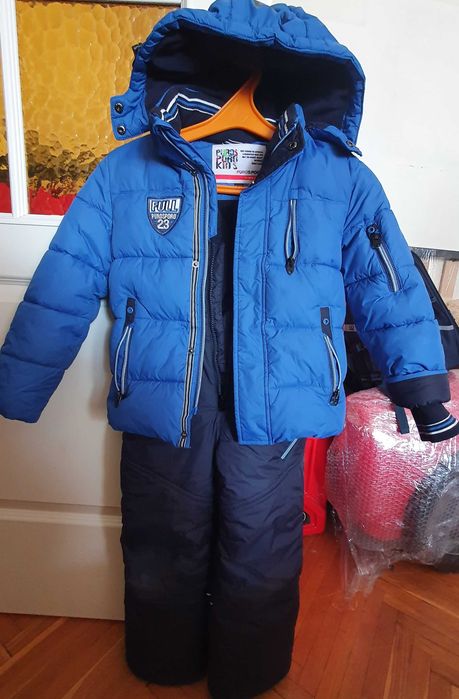 ЗИМА КОСТЮМ: Куртка+Комбінезон Хлопчик Розмір 110
