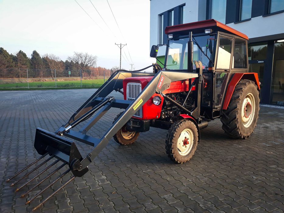 TANIEJ NIE MA! TUR do Ursus C-330 C-360 – łyżka, widły, krokodyl RATY