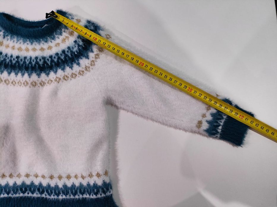 Sweterek/bluza dziewczęcą OKAIDI/OBAIBI 98cm/3l JAK NOWA!