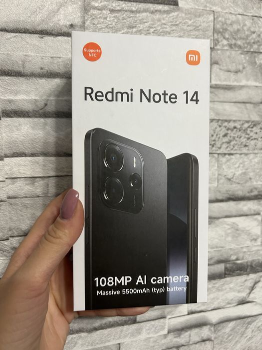 Smartfon Redmi Note 14 256 gb + obudowa case w zestawie
