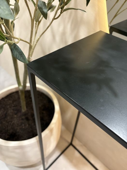 Konsola metalowa czarna