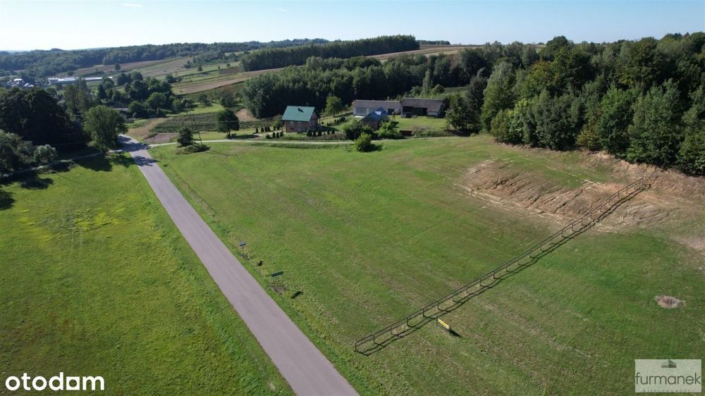 Widokowa działka budowlana 26 arów na Roztoczu - Widok 5