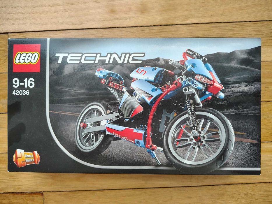 LEGO Technic 42036 – Street Motorcycle | Rare, New and Sealed!