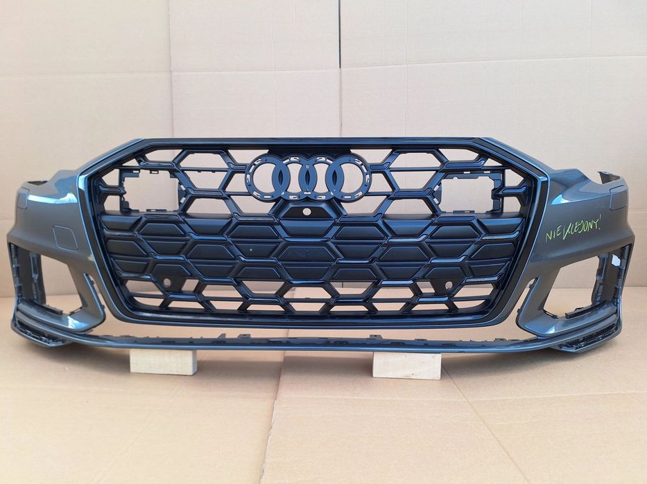 AUDI A6 S6 C8 S-LINE LIFT 21-24 4K0 NIE KLEJONY! ZDERZAK PRZÓD PRZEDNI 4K0807437C GRILL 4K0851T WYSYŁKA 24H