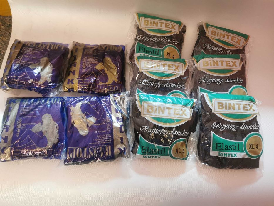 Rajstopy damskie XL-4 zestw 10sztuk