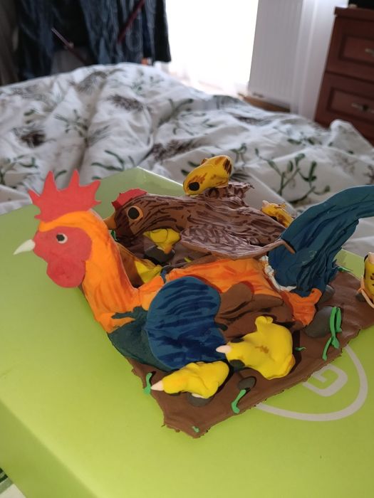 Rodzina kurczaków Hand Made