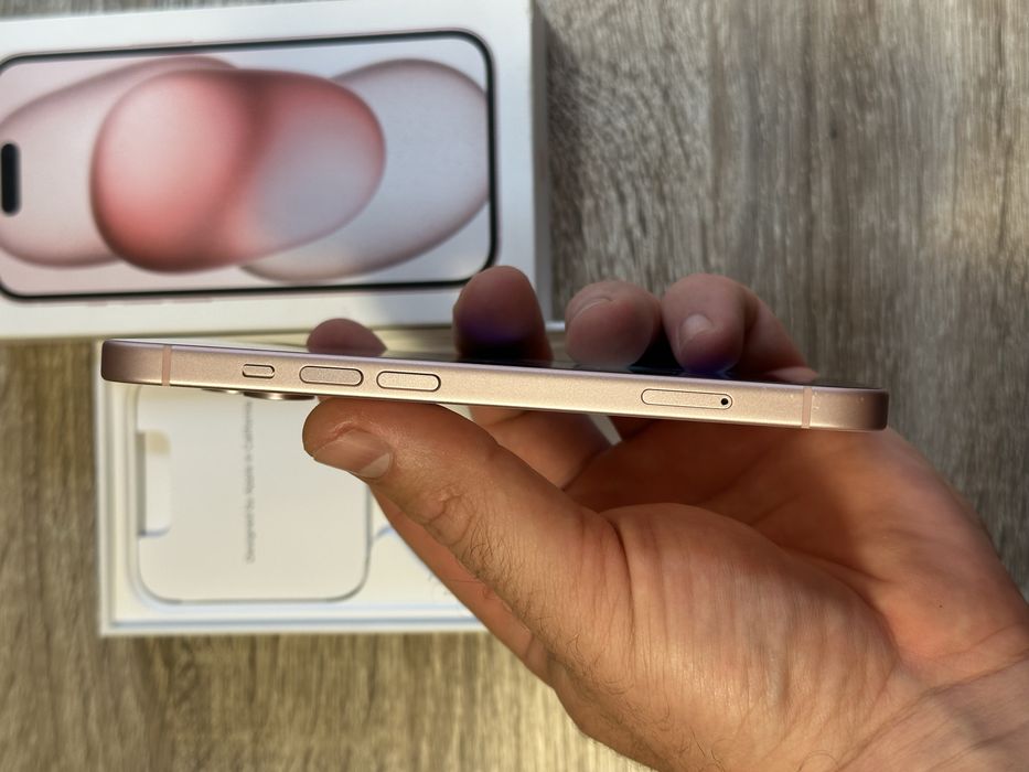 Iphone 15 128 gb pink, ідеал айфон 15 рожевий продаж, обмін