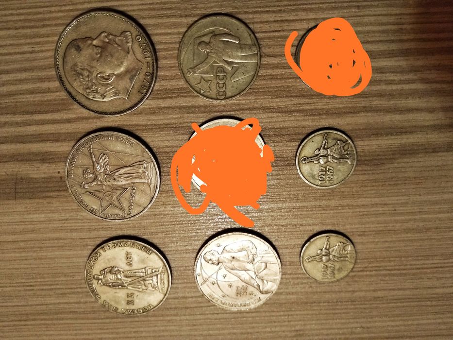 Монета рубль СССР