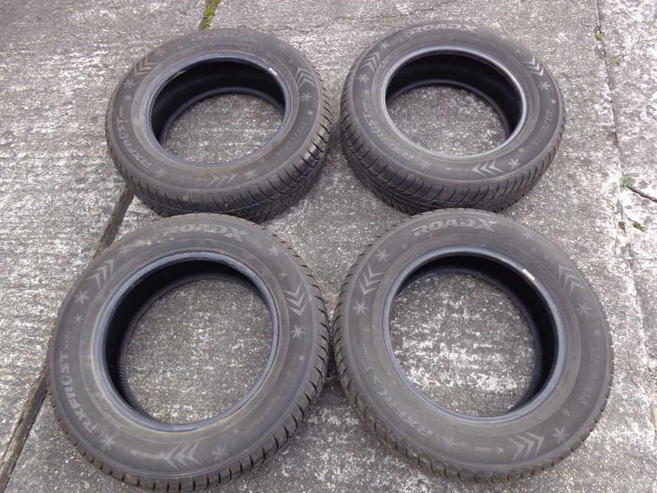 opony zimowe 215/65/16 z 2023 roku