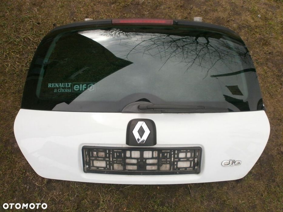 klapa tylna renault clio 2 ii htb 0v369 bez malowa