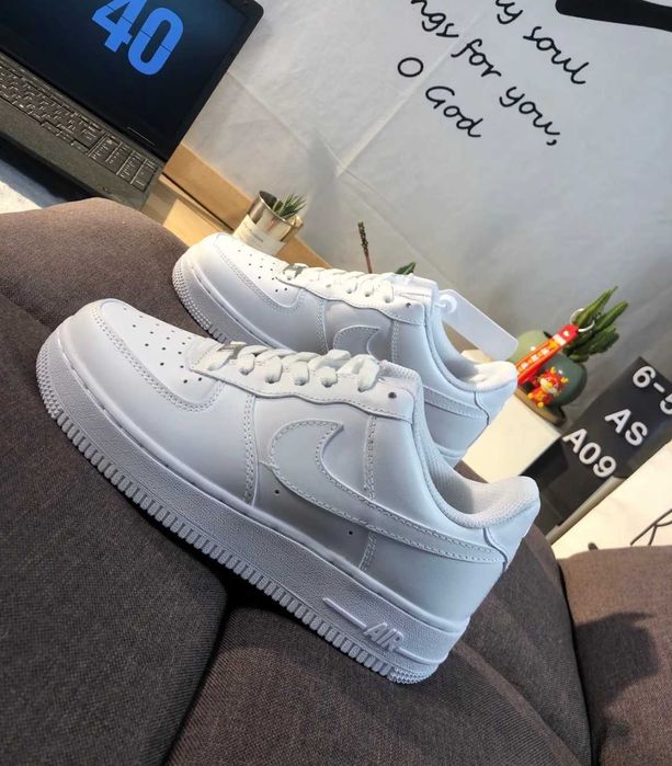 ButyDamskie Nike_Air_Force_1_Low_'07_Biały_Uniseks R.40