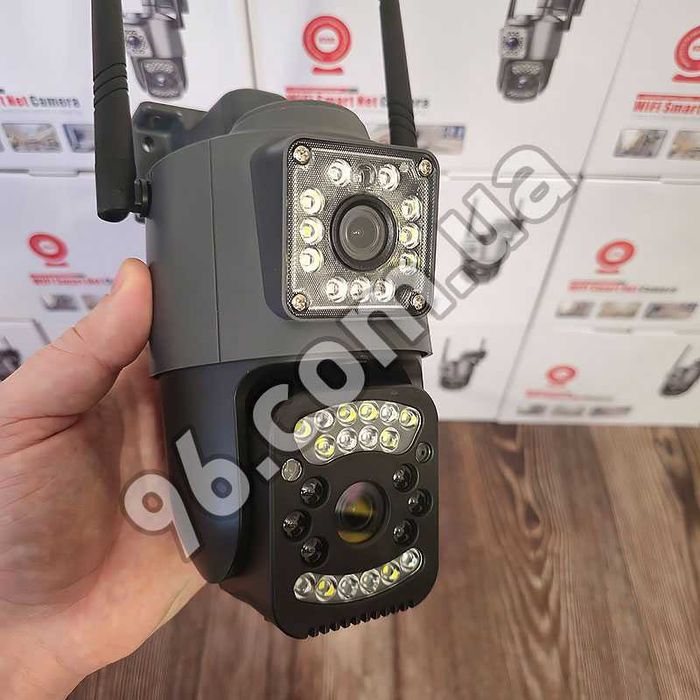 Хит‼️ Уличная поворотная 4G GSM ip камера видеонаблюдения 4mp SIM V380