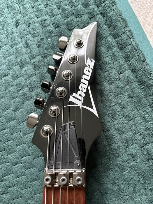 Gitara elektryczna Ibanez S570 AH SWK po modyfikacjach na Premium