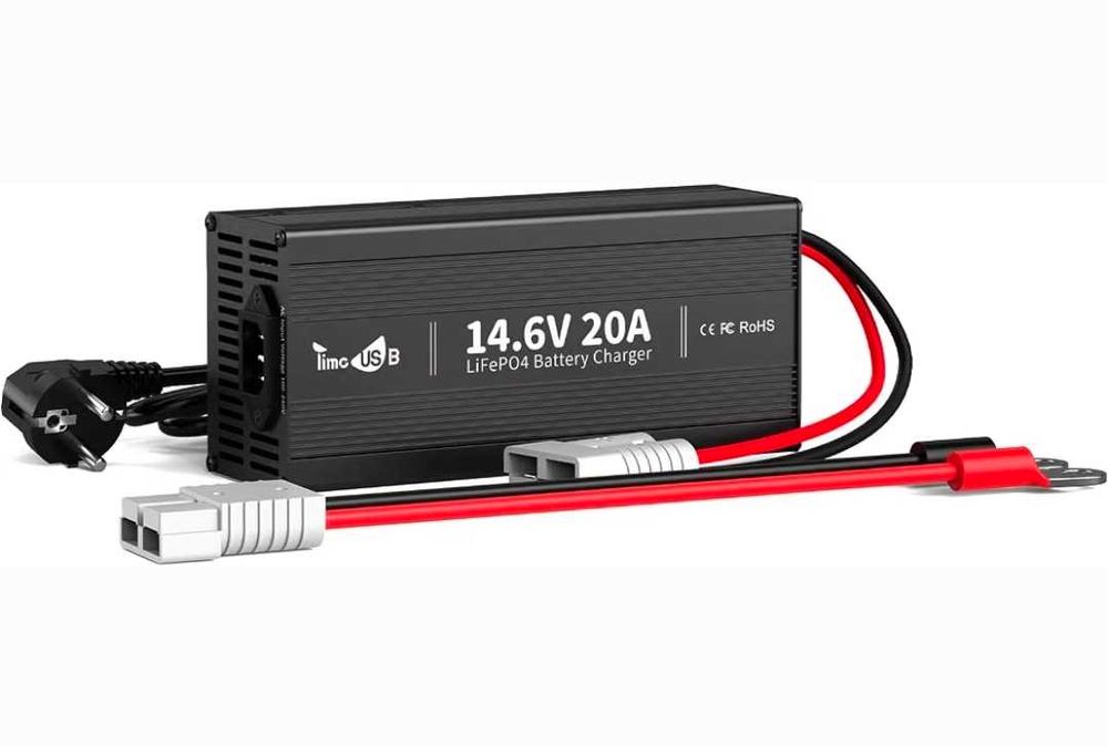 Carregador baterias Time Usb lifepo4 20A