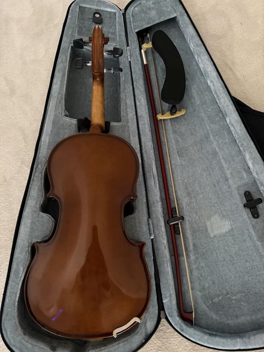 Violino 3/4 completo com almofada e arco