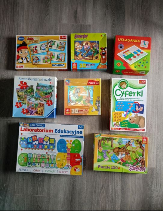 Puzzle i gry dla dzieci