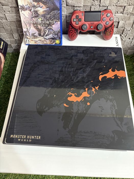 SONY PlayStation 4 pro Limited Monster Hunter ідеал. можливий КРЕДИТ!