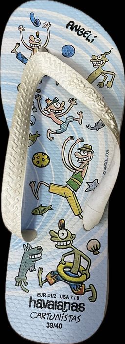 Havaianas chinelos coleção especial desenhador novos estrear
