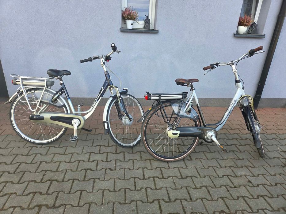 Sprzedam 2 rowery elektryczne Gazelle Orange plus