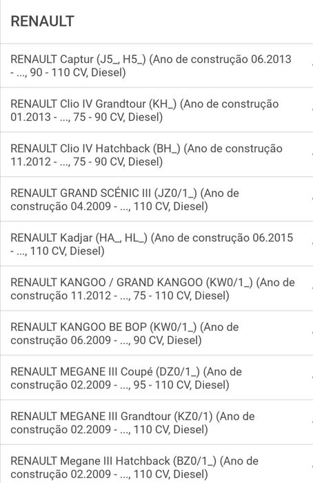Kit distribuição + Bomba de água Renault Mercedes Nissan Dacia