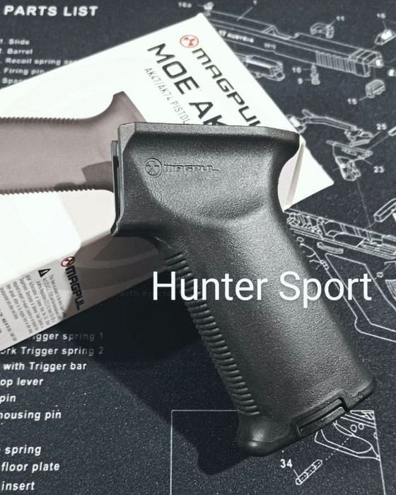 Руків'я Magpul пістолетне, рукоятка пістолетна для АК-74/47 АКМ на АКСУ обвіс тюнінг Оригінал