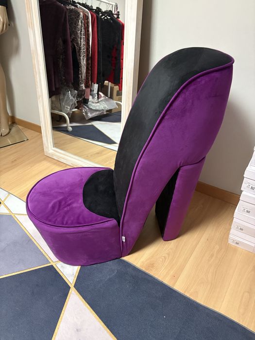 Sofa decoracao sapato