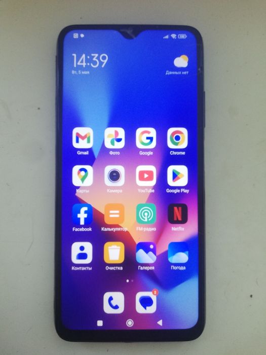 Смартфон Redmi 9Т під ремонт або на запчастини працюючий
