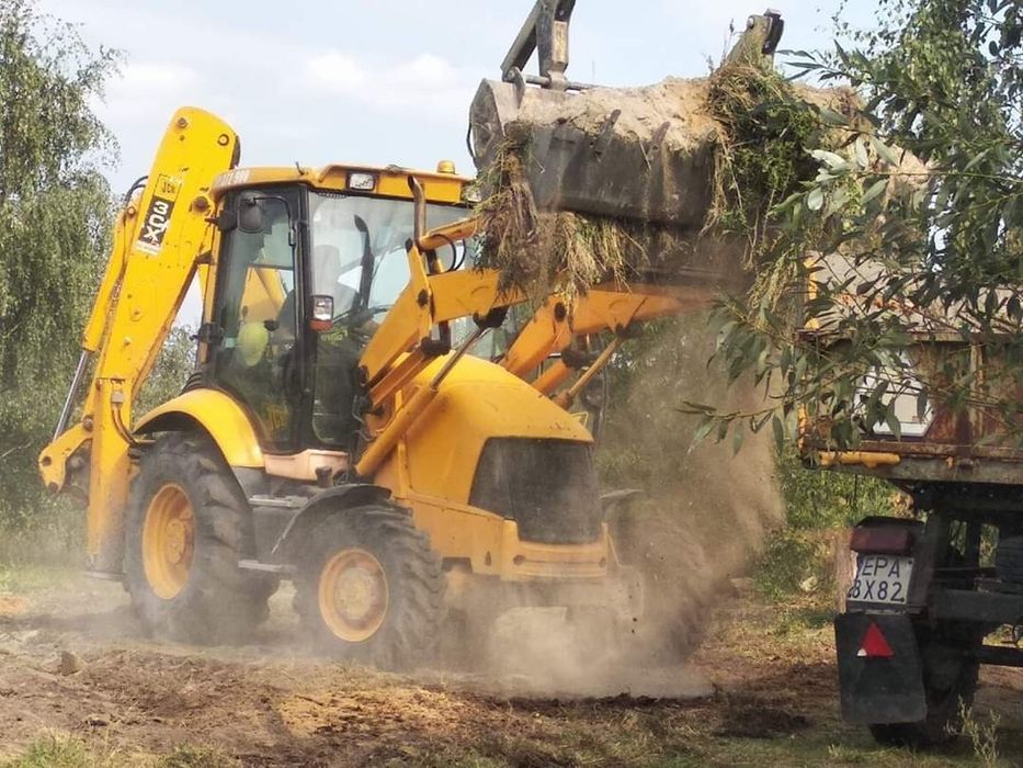 Usługi Koparko ładowarka szambo