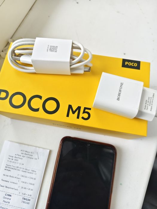 Xiaomi POCO M5,  6/128GB, 90Гц, MediaTek G99, 5000мАч