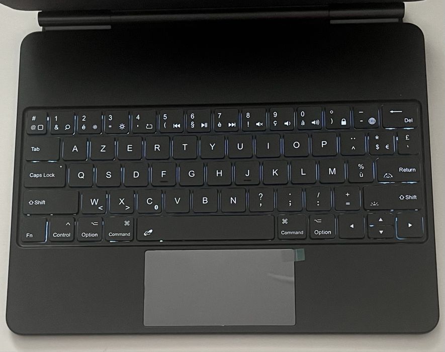 Klawiatura Earto iPad Pro 12.9 Magnes Touchpad Podświetlenie AZERTY