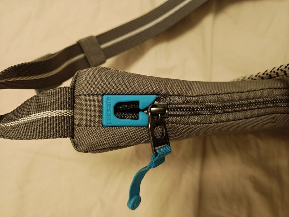 Nerka antykradzieżowa Pacsafe Go – szara, nowa z metką