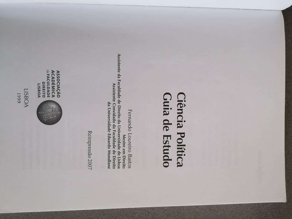 ciência política - guia de estudo