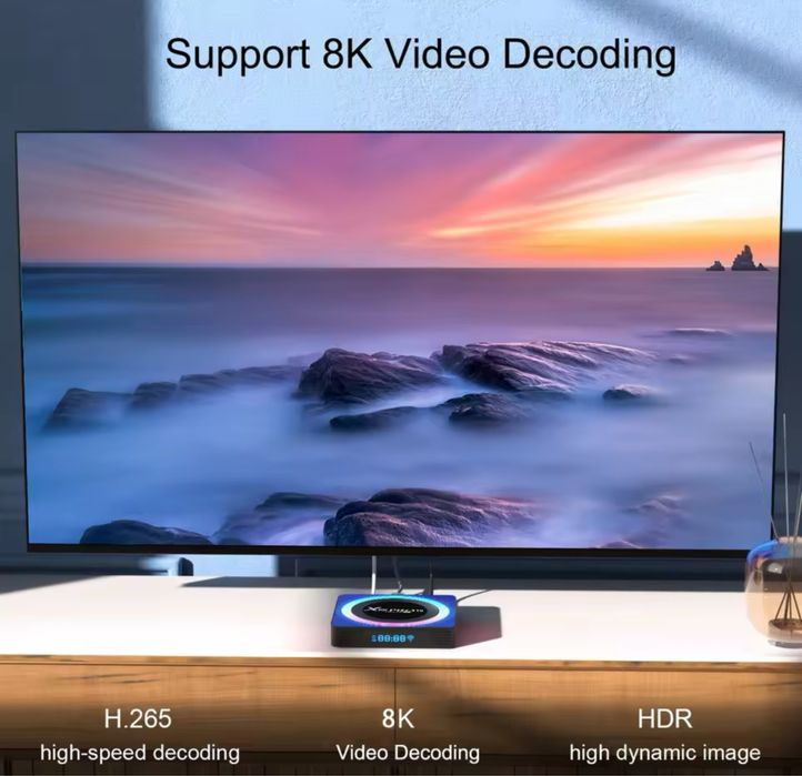 Smart TV BOX X88 PRO Android 13 Ultra HD 8K