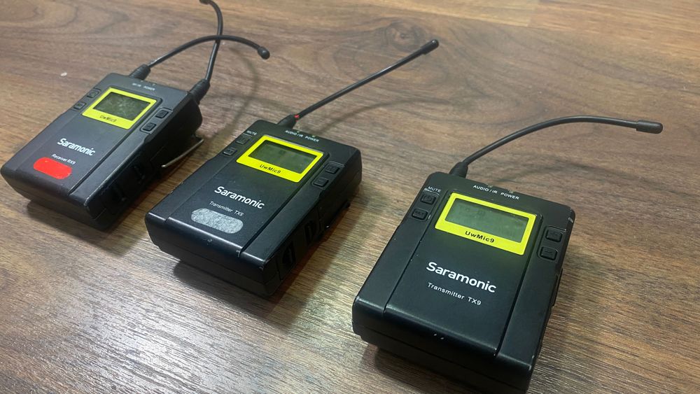 Emissores audio Saramonic uwmic9
