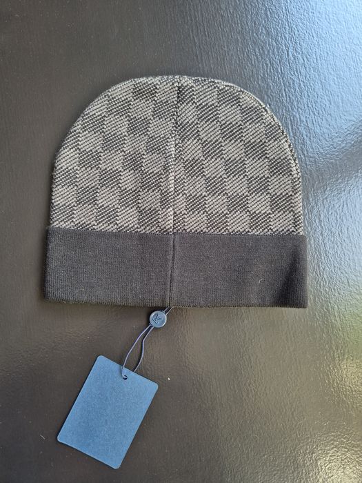 Czapka zimowa LV cioemnoszara