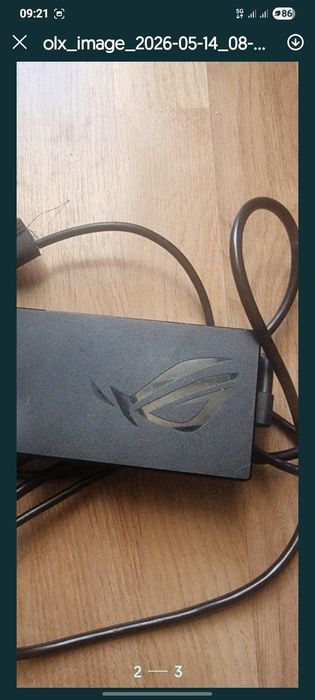 Carregador original Asus rog strix 240 W