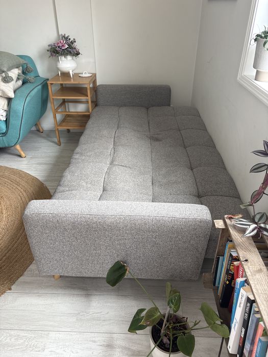 Sofa cama cinza