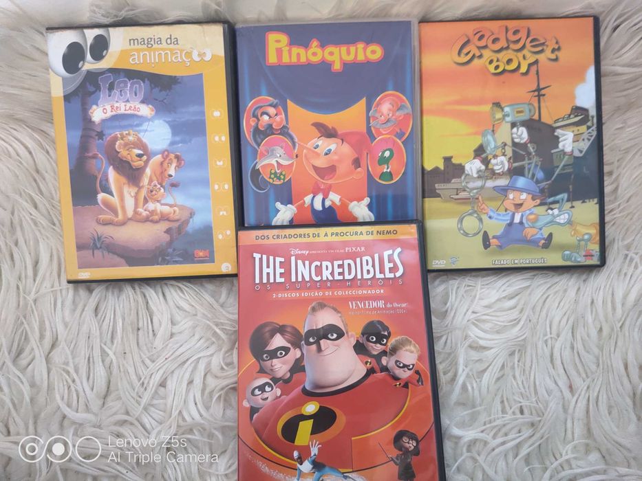 DVD Vários Animação