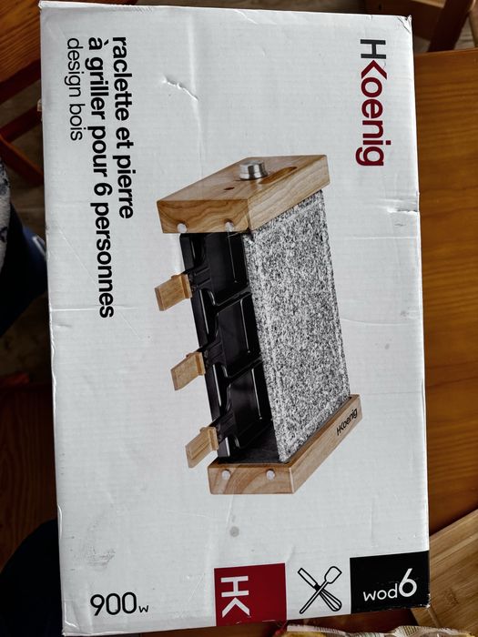 Raclette para 6 pessoas