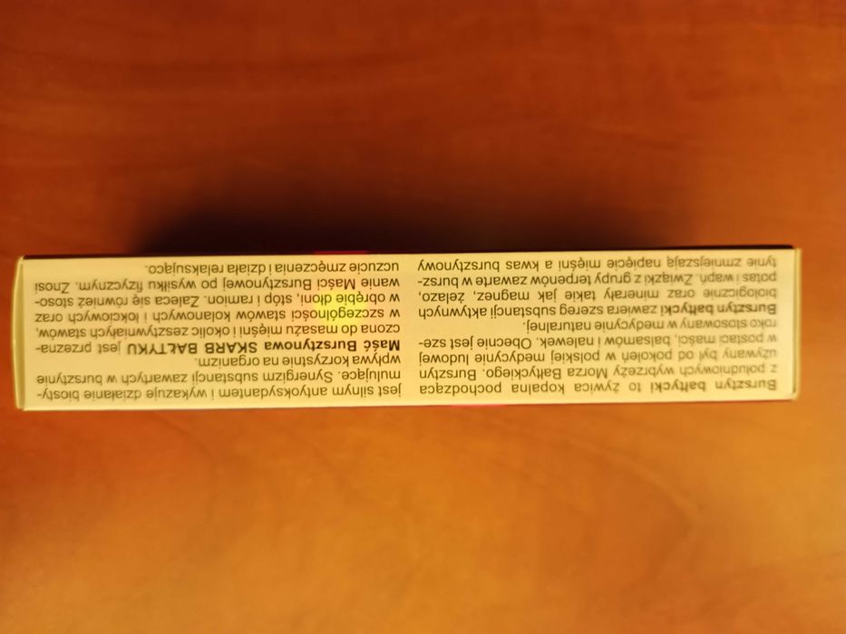Maść bursztynowa bóle i zmęczenie mięśni