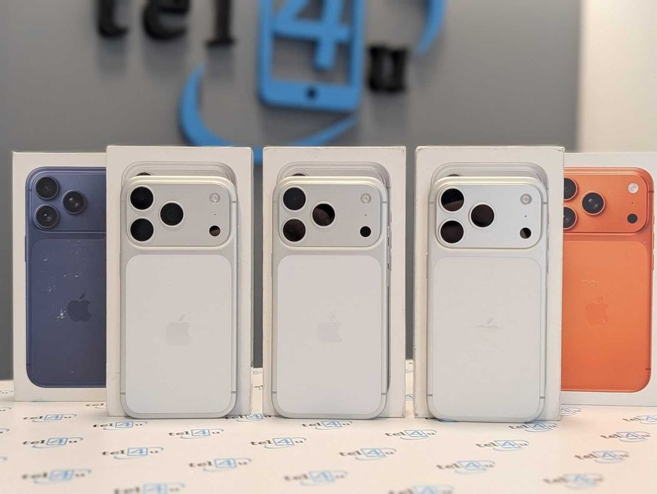 Tel4u iPhone 17 Pro 256GB Silver 0 Cykli Gwarancja Apple Długa35