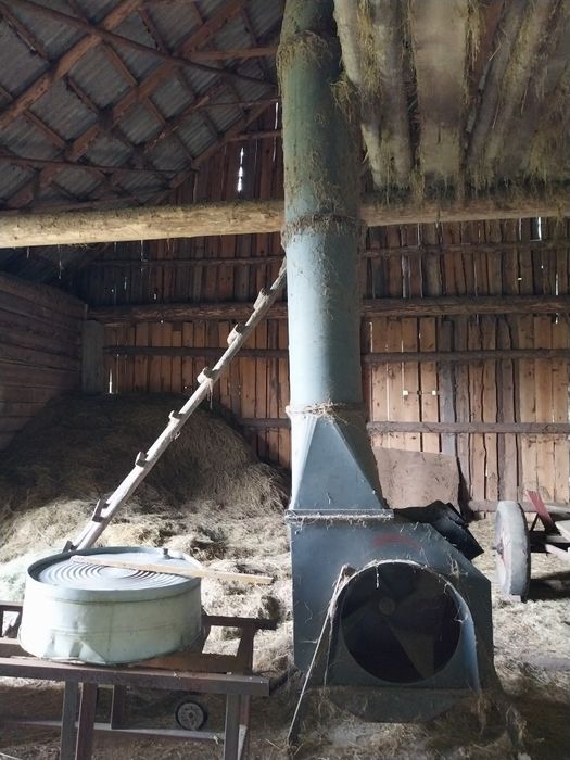 Dmuchawa do siana + silnik 11kw.