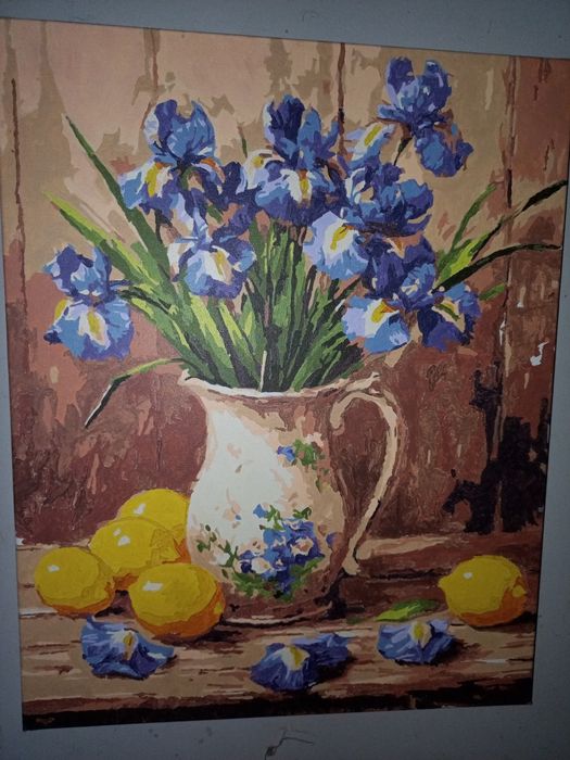 Картини  намальовані по номерах 40 на 50