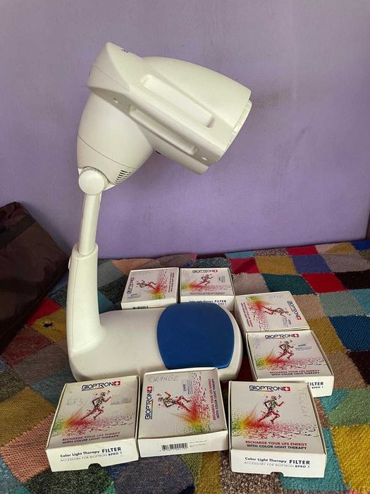 Lampa Bioptron - terapia światłem