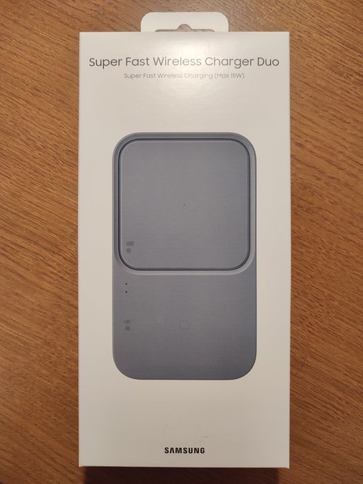 Carregador wireless super rápido duplo Samsung