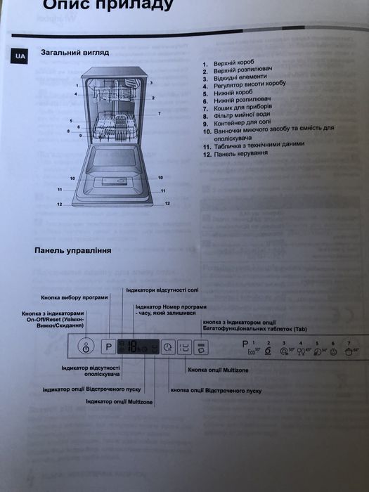 Посудомийна машина Whirlpool