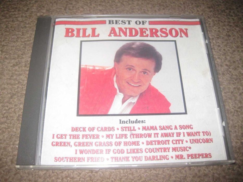 CD do Bill Anderson "Best Of" Portes Grátis!
