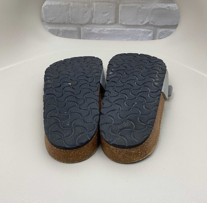 Klapki Damskie Birkenstock Madrid Silver Srebne Rozmiar 36